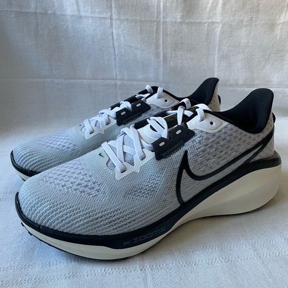 Nike Shoes - Nike Vomero 17 Platinum Black White Running Shoes Women’s Size 8 FB8502-104